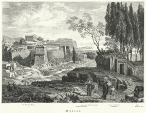 Antica città di Micene, Grecia da German School