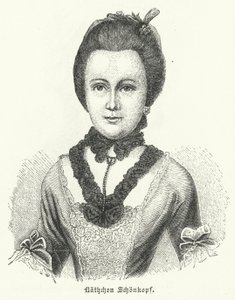 Anna Katharina Schoenkopf (1746-1810), ispirazione per le poesie d