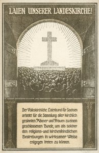 Appello per difendere le chiese della Sassonia, Germania da German School