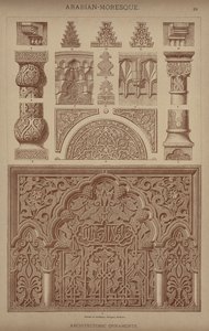 Arabo-moresco, ornamenti architettonici da German School
