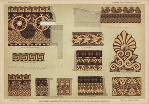 Ornamentazione architettonica in terracotta