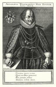 Arnold Weickard, medico tedesco (incisione) da German School