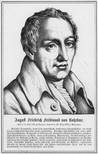 August Friedrich Ferdinand von Kokebue da German School