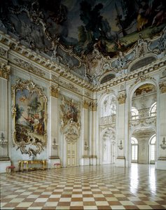 Arte barocca: vista del Grand Salon da German School