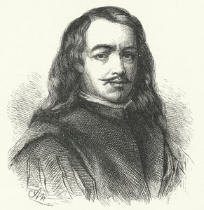 Bartolomé Esteban Murillo, artista barocco spagnolo (incisione) da German School