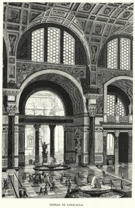 Terme di Caracalla, Roma da German School