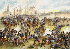 Battaglia di St Quentin, Guerra franco-prussiana, 19 gennaio 1871 da German School