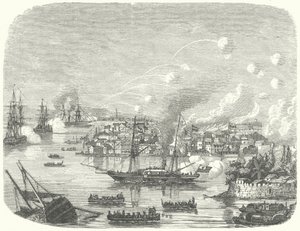 Bombardamento di Canton da parte dei britannici, Seconda guerra dell