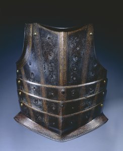 Pettorale da corazza di ussaro, c.1580 da German School