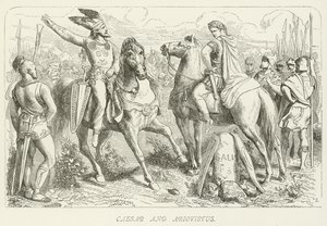 Cesare e Ariovisto da German School