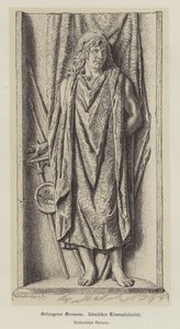 Guerriero germanico catturato da German School