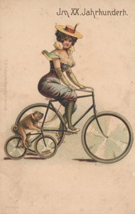 Cartolina celebrativa del passaggio al 1900 da German School