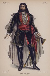 Carl, da Die Rauber (I Masnadieri) di Friedrich Schiller da German School