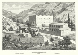 Castello sulla strada da Eleusi ad Atene, Antica Grecia