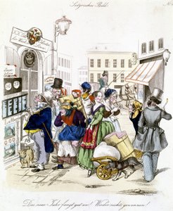 Personaggi che riportano i risultati della lotteria, Germania da German School