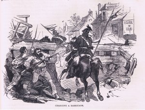 Carica di una barricata da German School