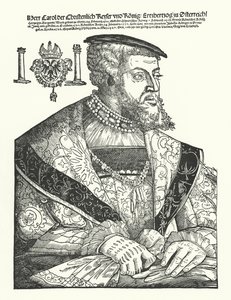 Carlo V, Sacro Romano Imperatore da German School