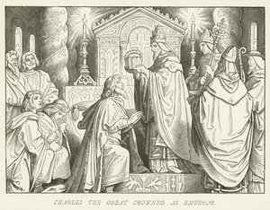 Carlo Magno incoronato Imperatore