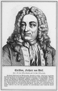 Christian, Freiherr von Wolf da German School