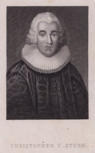 Christopher Christian Sturm, teologo tedesco (incisione)