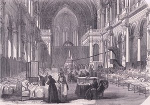 Chiesa di Parigi convertita in ospedale da German School