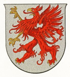 Stemma della Pomerania, c.1898