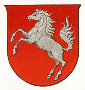 Stemma della Vestfalia, c.1898 da German School