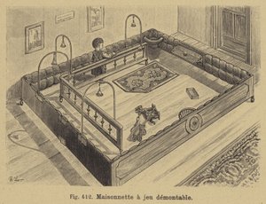 Casa da gioco pieghevole per bambini