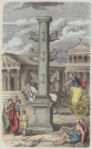 Colonna commemorativa di una vittoria navale romana