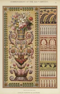 Inizio del XIX secolo, Arazzo Gobelin e Merletto da German School