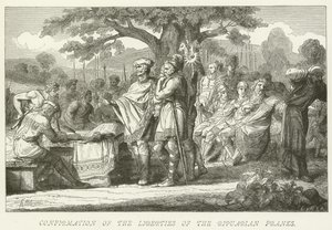 Conferma delle libertà dei Franchi Ripuariani