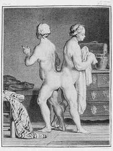 Gemelli siamesi, c.1777 da German School
