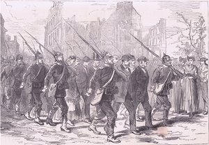 Convoglio di prigionieri da German School