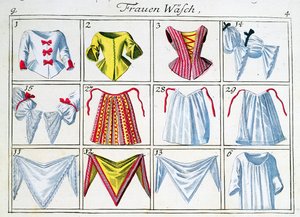 Corsetti e biancheria intima, da una serie sull