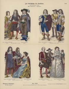 Costumi della nobiltà inglese da German School