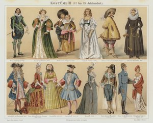 Costumi dal XVII al XIX secolo