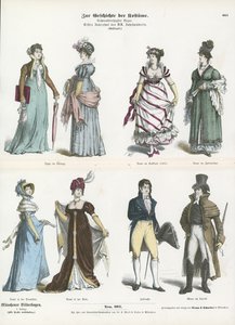 Costumi del 1800 da German School