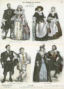 Costumi dei Paesi Bassi, inizio XVII secolo da German School