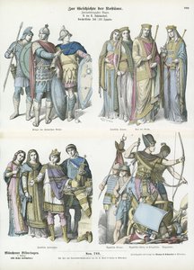 Costumi del mondo antico da German School