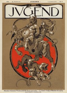 Illustrazione di copertina per la rivista Jugend, 1896