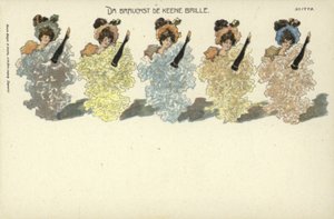 Da Brauchst De Keene Brille (litografia a colori)