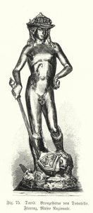 David, statua in bronzo di Donatello da German School