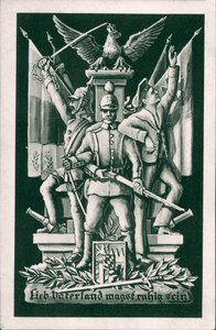 Caro Paese, sii pacifico (litografia) da German School