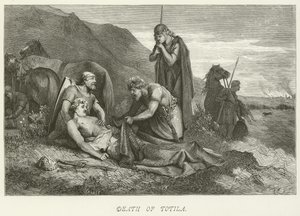Morte di Totila da German School