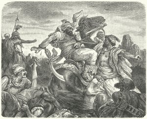 Morte del sultano ottomano Murad I nella battaglia del Kosovo