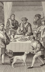 Sala da pranzo di un principe da German School