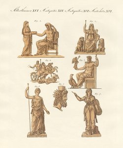 Divinità dei Greci e dei Romani da German School