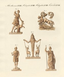 Divinità dei Greci e dei Romani da German School