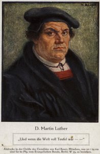 Dottor Martin Lutero da German School