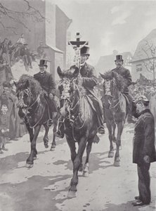 Usanze pasquali, Sassonia da German School